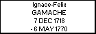 Ignace-Felix GAMACHE