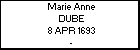 Marie Anne DUBE