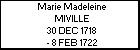 Marie Madeleine MIVILLE