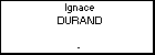 Ignace DURAND