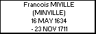 Francois MIVILLE (MINVILLE)