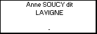 Anne SOUCY dit LAVIGNE