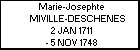 Marie-Josephte MIVILLE-DESCHENES