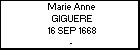 Marie Anne GIGUERE